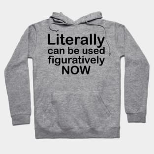 Literally Can Be Used Figuratively Now Hoodie